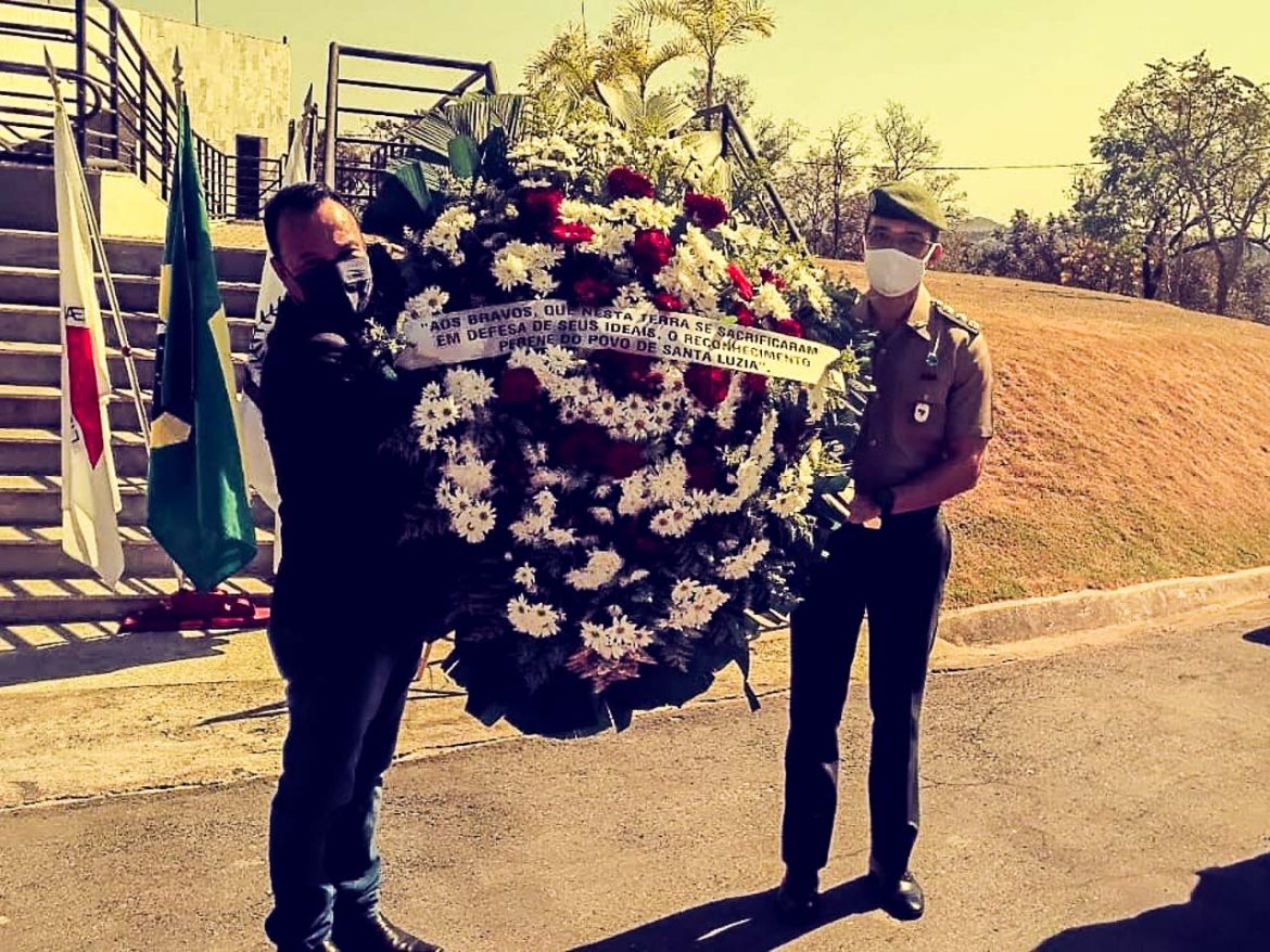 Em Belo Horizonte (MG), comemoração dos 178 anos da Batalha de Santa Luzia