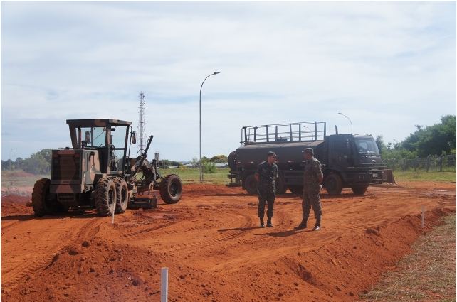 23 Companhia de Engenharia de Combate  Calamento do CMP