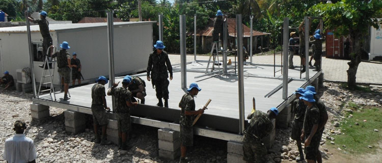 Companhia Brasileira de Engenharia de Força de Paz completa uma década no Haiti