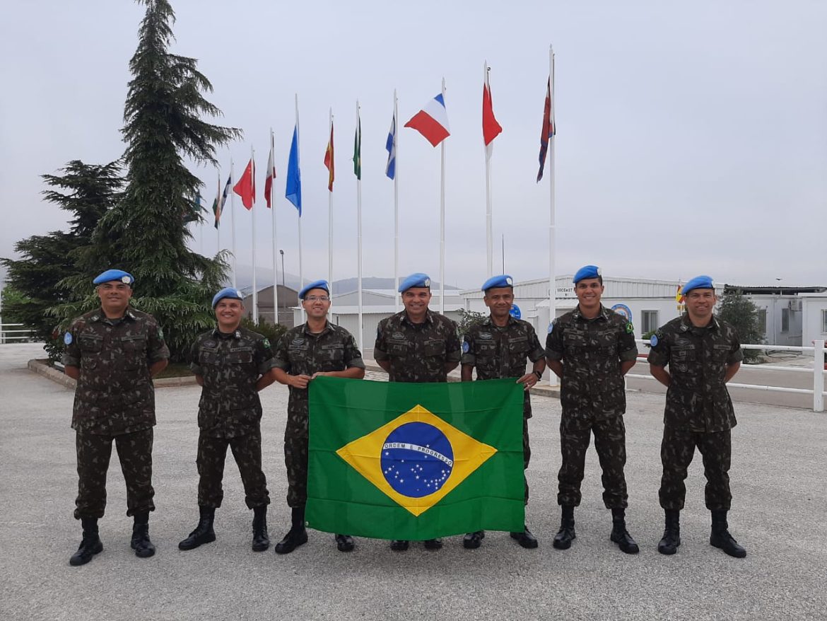 Rotação de contingentes do Exército Brasileiro na Força Interina das Nações Unidas no Líbano