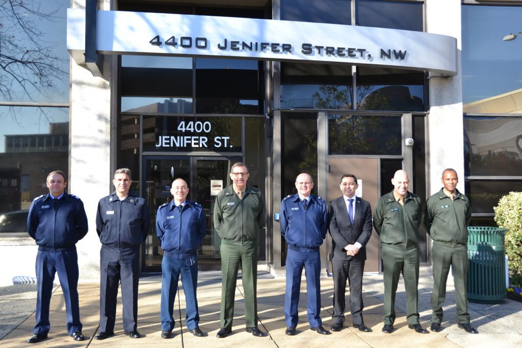 Defesa visita Representao do Brasil na Junta Interamericana de Defesa