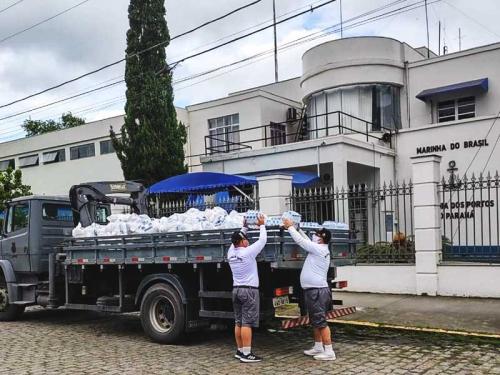 Marinha arrecada doações para famílias atingidas pelas chuvas na Bahia e em Minas Gerais