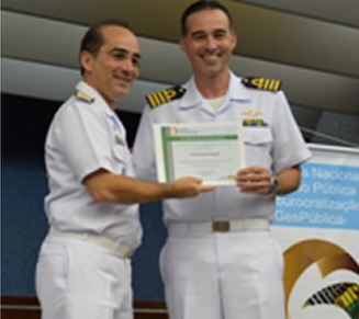 Navio-Escola Brasil recebe certificao de excelncia do GESPBLICA