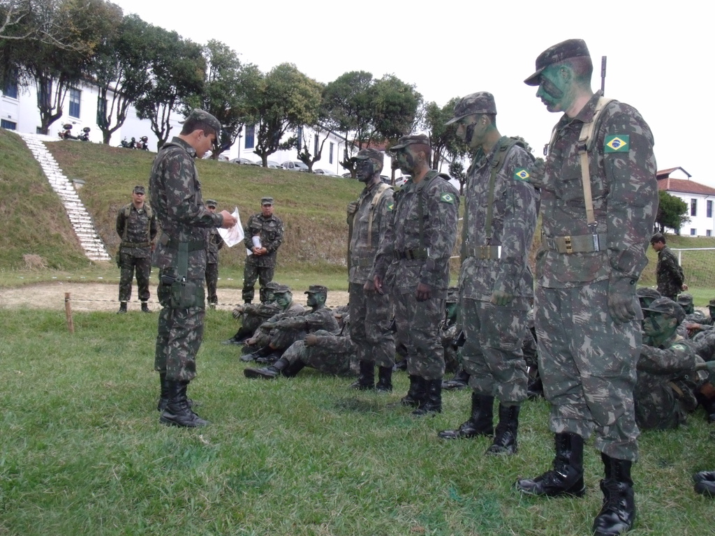 3 Grupo de Artilharia Antiarea recebe Cel de Artilharia Jlio Csar Natividade, chefe do Estado Maior da 1 Brigada de Artilharia Antiarea